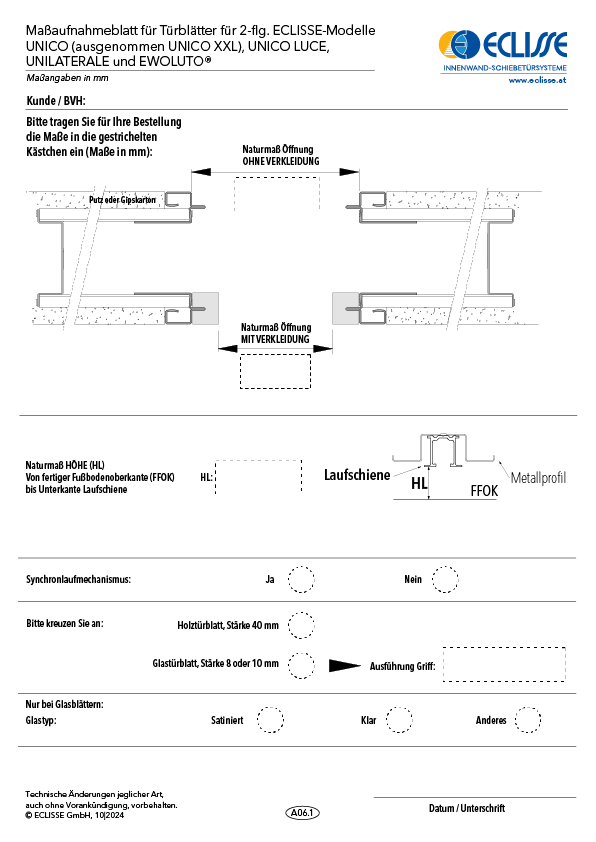 ECLISSE kataloge Oesterreich